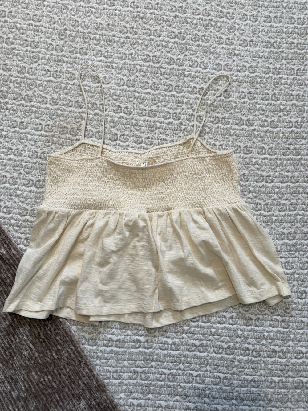 AE Sunchaser Babydoll Smocked Tank - L - NWT! - Picture 8 of 12